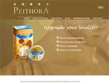 Tablet Screenshot of peithora.com